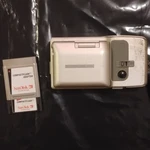Vintage Ricoh RDC-2 Compact Digital Camera Date/time Stamp Audio Silver Pc Card. Fixed Price $40.00.