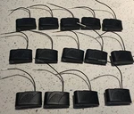 (14) Uss Mini Patriot Anti-theft Merchandise Black Cable Lock Security Tags. Fixed Price $13.99.
