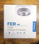 Geovision Fisheye Camera GV-FER5702 5MP H.265, Wdr Pro IP66 IK10, New In Box. Fixed Price $319.50.