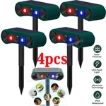 Solar Outdoor Motion Sensor Alarm 2*130DB Ultrasonic Siren With 4 Modes Flashing. Fixed Price $51.99.