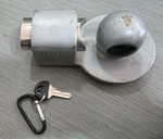 Master Lock Trailer Coupler Model No. 377. Fixed Price $24.99.
