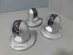 3X Panasonic WV-SC384 Ip POE/12V Ptz Ceiling Mount Security Cameras W/ Brackets. Fixed Price $79.95.