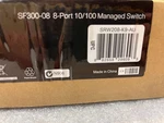 SF300-08 Cisco Systems 8-PORT 10/100 Managed Switch SRW208-K9-AU New. Fixed Price $43.06.
