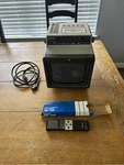Sony Trinitron EVM-8010R 5.8" Crt Monitor With Built-in Video Vcr Plus RM-749. Fixed Price $75.00.