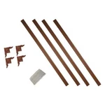 Mirredge Mirror Installation Kit 60 Inch Royal Oak Wood Grain Trim Frame Finish. Fixed Price $65.57.