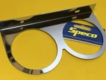 Speco 541-09 Dual 2-5/8" 67MM Gauge Mounting Panel Chrome Under Dash Steel. Fixed Price $19.71.